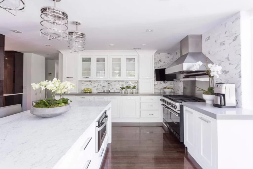 How to modernize a white kitchen