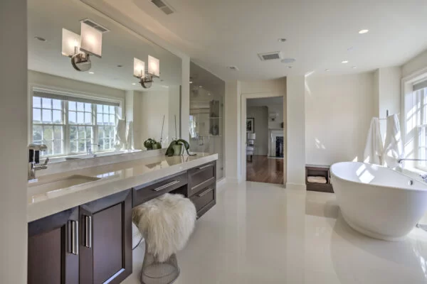 Who should I call for a refined bathroom remodel in Newtown, PA & beyond